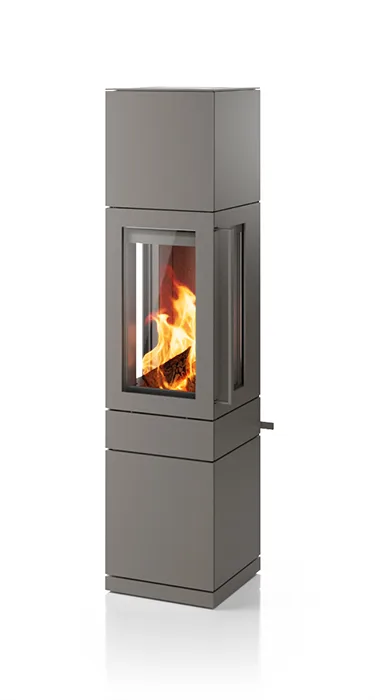 ASTANA Stahl Titan Rauchrohr hinten