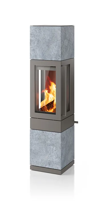 ASTANA Speckstein Titan Rauchrohr hinten